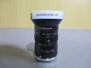 中古Hikrobot Industrial Lens SA1620M-10MP 16mm 10MP FA Lens(NACR60325C127)