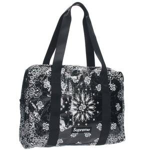 シュプリーム SUPREME 21SS Bandana Tarp Small Duffle Bag ボックスロゴバンダナスモールボストンバッグ 中古 BS99