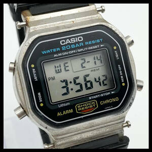 1円 稼働品 CASIO G-SHOCK カシオ ジーショック DW-5600 スピード 901 スクリューバック メンズ クォーツ 腕時計 ヴィンテージ XA0190