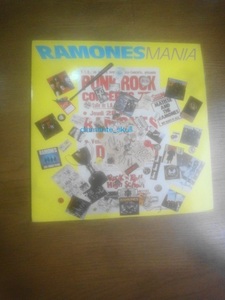 ラモーンズ*Ramones*Ramones Mania*レコード*2枚組*LP*輸入盤*USED*マニア*コレクター