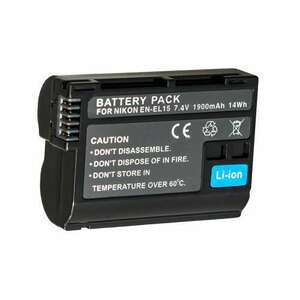 ◆送料無料◆NIKON ニコン EN-EL15 互換バッテリー 2550mAh D7000 D800 D500 電池 充電 互換品