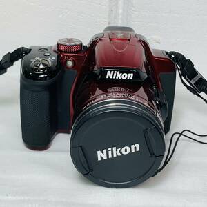 Nikon ニコン COOLPIX クールピクス P520 光学42倍ズーム デジタルカメラ レッド 動作確認済み USED品 1円スタート 1円ショップ 