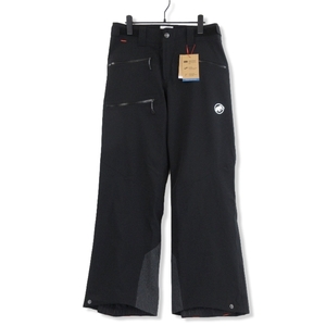 未使用 MAMMUT マムート ストーニー HSパンツ 1020-13070 Stoney HS Pants ハードシェルパンツ スキー ブラック 黒 S 22000565