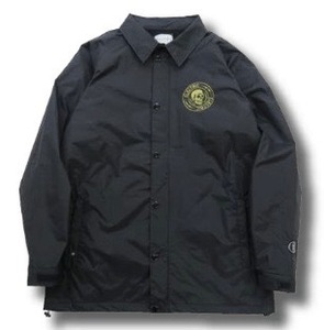 【即決】新品・未使用ELECTRIC SKULL JIP COACH JACKET BLACK XLサイズ ブラックドクロ柄 バックプリント コーチジャケ エレク64%OFF 