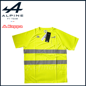 【非売品】2022 アルピーヌF1チーム 支給品 セットアップ・Tシャツ XL Kappa 新品★アロンソ オコン ルノー 日本GP