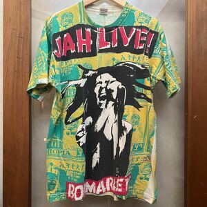 Tシャツ Tee ハイレセラシエ　ボブマーレー　エチオピア　ビンテージ　BOB MARLEY