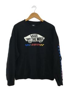 VANS◆スウェット/M/コットン/BLK