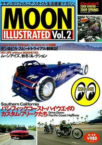 MOON ILLUSTRATED Vol.2 ムーンアイズ イラストレイテッド Vol.2 Magazine Cruisin別冊 横浜 本牧 HONMOKU HOTROD CustomShow 雑誌 アメ車