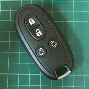 SU11863点灯 スズキ 純正 007YUUL0212スマートキーレス パレット ソリオ ルークス等 MA15S 日産 両側スライド 4ボタン