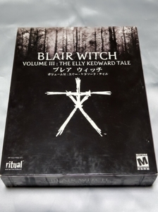 ブレア ウィッチ（blair witch）ボリュームⅢ：エリー・ケドワード・テイル　日本語マニュアル付　貴重