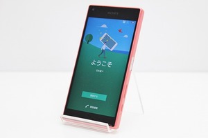 docomo SONY Xperia Z5 Compact SO-02H SIMロック解除済み SIMフリー Android スマートフォン 残債なし 32GB オレンジ