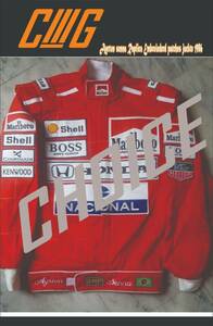 海外　限定品　送料込み アイルトン・セナ F1 Ayrton Senna ジャケット　サイズ各種 　レプリカ