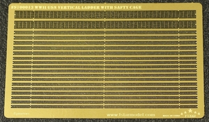 FS700013 1/700 WWII アメリカ海軍 艦艇用垂直梯子 エッチングパーツ