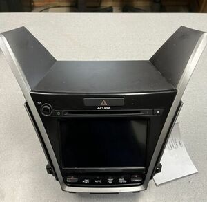 2014 2015 Acura RLX Audio Radio Navigation Monitor Unit Screen 1412 OEM 海外 即決