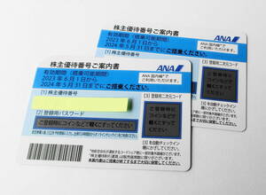 ★ ANA 株主優待券×２枚 （有効期間：2024年5月31日）送料無料