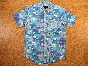 送料込み（新品）Hurley ハーレー ハワイアン風シャツ サイズS