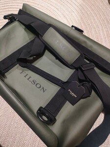 新品 未使用 フィルソン FILSON 完全防水 ドライ ロールトップ トートバッグ 28L ラージ グリーン オリーブ DRY BAG 国内正規品 #75828 