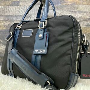 限定品 トゥミ TUMI ジャービス JARVISトートバッグ ビジネス ハンド ショルダー 2way ナイロン レザー 黒 ブラック 紺 ネイビー A4 メンズ