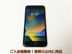 au 判定○ Apple iPhone 8 Plus MQ9K2J/A ブラック 64GB 動作確認済 SIMフリー バッテリー75％ 画面/本体裏割れあり H04-395rm/F3