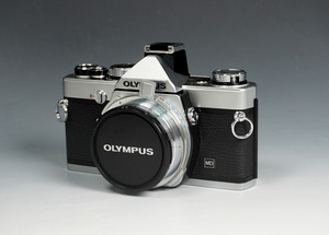 通電確認 OLYMPUS OM-1N MD ボディ シルバー