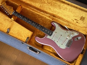 Fender Custom Shop 61 Stratocaster Relic 　ボディのみMJT（バーガンディミスト）に交換