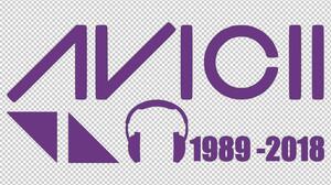 【全16色】DJ アヴィーチー/DJ Avicii/RIP Avicii car sticker-1/カー ステッカー/車用/シール/Vinyl/Decal/バイナル/デカール/紫パープル