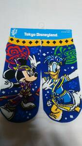 即決♯東京ディズニーランド ディズニー夏祭り 靴下 サイズ22～25cm