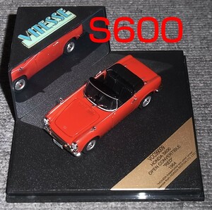 VCC99009 1/43 ホンダ S600 コンバーチブル レッド 1964 HONDA