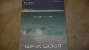 FUJIFILM　GFX50s II カタログ　2021.9 　送料無料