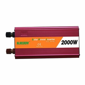 2000W 電源インバーター 車 コンバータ dc 12ボルト 交流220V パワーインテリジェント 温度制御