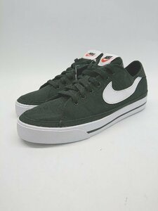 ◇ ◎ ●未使用● NIKE コート レガシー キャンバス CZ0294-001 スニーカー シューズ サイズ24.0 ブラック レディース P