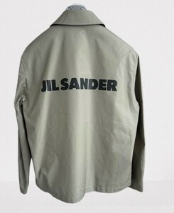  JIL SANDER / ロゴ コーチジャケット ジルサンダー ライトオリーブ 50サイズ【新品・未使用】 