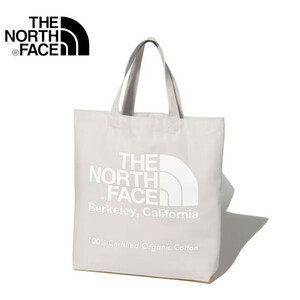 【NM81971 W-1】 THE NORTH FACE　ノースフェイス　オーガニックコットントート　Organic Cotton Tote　トートバッグ ホワイト