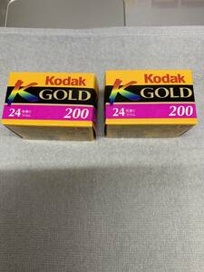 Kodak GOLD 200 24枚取　有効期限2007年/1月　2個
