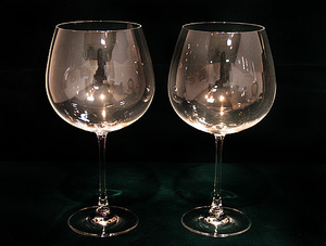 イタリア製 輸入雑貨 ワイングラス ブルゴーニュ ボルドー ペア グラス リビングスタジオ 直輸入 Cerve チェルヴェ ペアグラス 94cl 4681