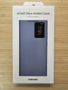 Galaxy S24 Ultra Smart View Wallet Case バイオレット
