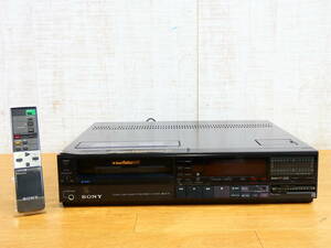S) SONY ソニー ベータマックス Betamax SL-HF505 ベータビデオデッキ 映像機器 ※通電OK ジャンク@100(4)