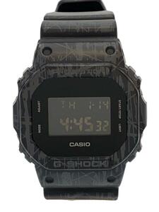 CASIO◆クォーツ腕時計・G-SHOCK/デジタル/GRY