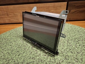 100円売切り　ALPINE　10インチワイド　 LED液晶SDナビ　EX1000　フルセグ　専用パネル付き　2014年地図データ　20ヴェルファイア取り外し