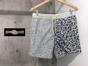 美品/DEUS EX MACHINA デウスエクスマキナ/SANDBAR MIXED PRINT ストレッチ ショートパンツ M/ショーツ ボードショーツ/BDMP72248B/メンズ