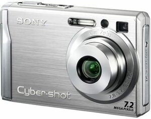 ソニー SONY デジタルカメラ サイバーショット W80 シルバー(中古品)