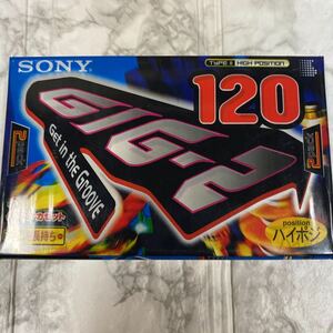SONY カセットテープ ハイポジ 2C-120GIG2A カセットWALKMAN 年代物