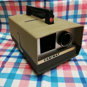 【ジャンク】映写機　CABIMAT キャビン工業 レトロ / 良品専科映写機