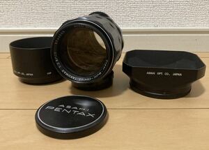 【1円スタート】ASAHI PENTAX●ペンタックス●Super-Multi-Coated TAKUMAR●SMC●F2.8/120mm●カメラレンズ●M42マウント