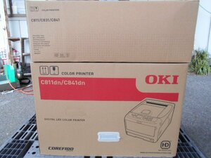 未使用品 OKI COREFIDO C811dn-T 増設トレイ付モデル A3カラーレーザープリンター 保証は中古扱いのため初期不良1週間以内となります