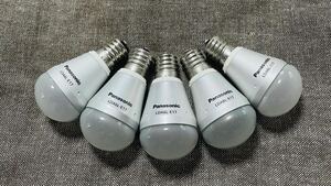 Panasonic パナソニック LED電球 電球色相当 全光束(明るさ) 小形電球 390ルーメン 25形相当 消費電力6.0w EVERLEDS E17口金 LDA6L-E17