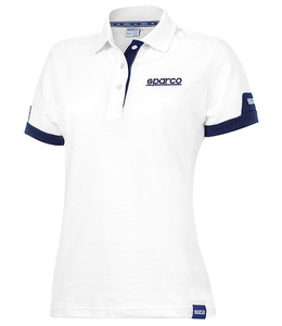 SPARCO（スパルコ） ポロシャツ POLO LADY CORPORATE ホワイト Mサイズ 女性用