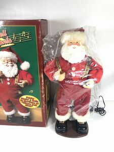 レトロ ジングルベルロックサンタJingle Bell Rosk Santa ヴィンテージ 腰振り人形　クリスマス サンタ 美品 中古 動作確認済 Z3