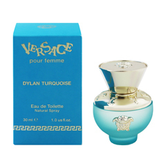 ヴェルサーチェ プールフェム ディランターコイズ (箱なし) EDT・SP 30ml 香水 フレグランス VERSACE POUR FEMME DYLAN TURQUOISE 未使用