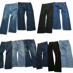 古着卸 まとめ売り リーバイス 517 デニム パンツ 10枚 (メンズ 31/32 /36 /38 /40 /42 /44 ) インディゴ ブルー MS4792 1円スタート